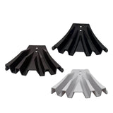 Maxbell Rain Gutter Disperser Effective Downspouts Diverter for Roofs Outdoor Cement Black