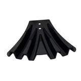 Maxbell Rain Gutter Disperser Effective Downspouts Diverter for Roofs Outdoor Cement Black