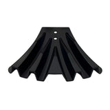 Maxbell Rain Gutter Disperser Effective Downspouts Diverter for Roofs Outdoor Cement Black