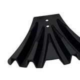 Maxbell Rain Gutter Disperser Effective Downspouts Diverter for Roofs Outdoor Cement Black