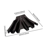 Maxbell Rain Gutter Disperser Effective Downspouts Diverter for Roofs Outdoor Cement Brown