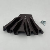 Maxbell Rain Gutter Disperser Effective Downspouts Diverter for Roofs Outdoor Cement Brown