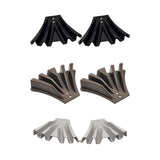 Maxbell 2 Pieces Gutter Downspout Diverters Down Spout Extenders for Lawn Black