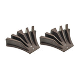 Maxbell 2 Pieces Gutter Downspout Diverters Down Spout Extenders for Lawn Brown