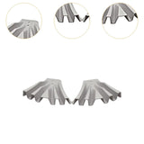 Maxbell 2 Pieces Gutter Downspout Diverters Down Spout Extenders for Lawn White
