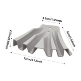 Maxbell 2 Pieces Gutter Downspout Diverters Down Spout Extenders for Lawn White
