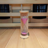 Maxbell Sauna Hourglass Sand Timer 15 Minutes Rotating Sand Clock for Sauna Bath SPA