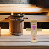 Maxbell Sauna Hourglass Sand Timer 15 Minutes Rotating Sand Clock for Sauna Bath SPA