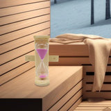 Maxbell Sauna Hourglass Sand Timer 15 Minutes Rotating Sand Clock for Sauna Bath SPA