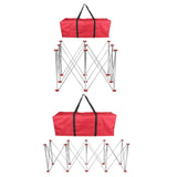 Maxbell Folding Workstand Multifunctional Desk Support Stand for Home Office Outdoor 9 Leg