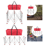 Maxbell Folding Workstand Multifunctional Desk Support Stand for Home Office Outdoor 9 Leg