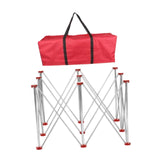 Maxbell Folding Workstand Multifunctional Desk Support Stand for Home Office Outdoor 9 Leg