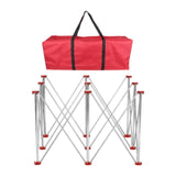 Maxbell Folding Workstand Multifunctional Desk Support Stand for Home Office Outdoor 9 Leg