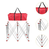 Maxbell Folding Workstand Multifunctional Desk Support Stand for Home Office Outdoor 9 Leg