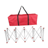 Maxbell Folding Workstand Multifunctional Desk Support Stand for Home Office Outdoor 10 Leg