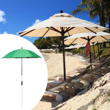 Maxbell Plant Shade Umbrella Parasol with Metal Stake Sunshade Cloth for Garden Beds