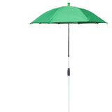 Maxbell Plant Shade Umbrella Parasol with Metal Stake Sunshade Cloth for Garden Beds