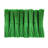 Maxbell 100x Green Twist Ties Multifunction Plastic Coated for Plants Climbing Tying