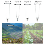 Maxbell Bulb Planter Metal Manual Seedling Transplanter for Planting Digging Weeding Style A