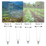Maxbell Bulb Planter Metal Manual Seedling Transplanter for Planting Digging Weeding Style A