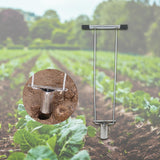 Maxbell Bulb Planter Metal Manual Seedling Transplanter for Planting Digging Weeding Style A