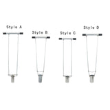 Maxbell Bulb Planter Metal Manual Seedling Transplanter for Planting Digging Weeding Style A