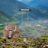 Maxbell Bulb Planter Metal Manual Seedling Transplanter for Planting Digging Weeding Style C