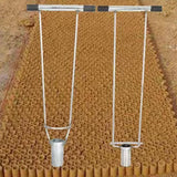 Maxbell Bulb Planter Metal Manual Seedling Transplanter for Planting Digging Weeding Style D