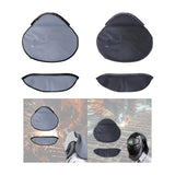 Maxbell Welding Helmet Cover Professional Welder Hat Cap Heavy Duty Flame Retardant Gray