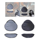 Maxbell Welding Helmet Cover Professional Welder Hat Cap Heavy Duty Flame Retardant Gray