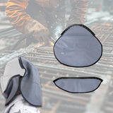 Maxbell Welding Helmet Cover Professional Welder Hat Cap Heavy Duty Flame Retardant Gray