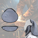 Maxbell Welding Helmet Cover Professional Welder Hat Cap Heavy Duty Flame Retardant Gray