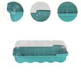Maxbell Seed Propagator Tray 10 Holes Windowsill Tray with Cover for Backyard Garden Green