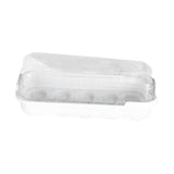 Maxbell Seed Propagator Tray 10 Holes Windowsill Tray with Cover for Backyard Garden White