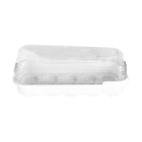 Maxbell Seed Propagator Tray 10 Holes Windowsill Tray with Cover for Backyard Garden White