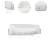 Maxbell Seed Propagator Tray 10 Holes Windowsill Tray with Cover for Backyard Garden White
