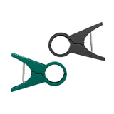 Maxbell 50 Pieces Plant Support Garden Clips Tool Fastening Clip for Tomatoes Flower black