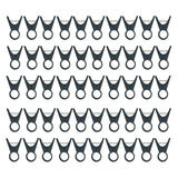 Maxbell 50 Pieces Plant Support Garden Clips Tool Fastening Clip for Tomatoes Flower black