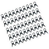 Maxbell 50 Pieces Plant Support Garden Clips Tool Fastening Clip for Tomatoes Flower black