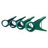 Maxbell 50 Pieces Plant Support Garden Clips Tool Fastening Clip for Tomatoes Flower green