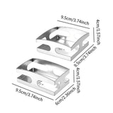 Maxbell 2Pcs Socket Cutter Efficient Carving Tool Professional Electrical Box Cutter Argent