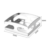 Maxbell 2Pcs Socket Cutter Efficient Carving Tool Professional Electrical Box Cutter Argent