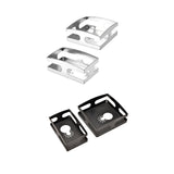 Maxbell 2Pcs Socket Cutter Efficient Carving Tool Professional Electrical Box Cutter Argent