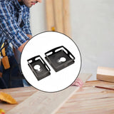 Maxbell 2Pcs Socket Cutter Efficient Carving Tool Professional Electrical Box Cutter Black
