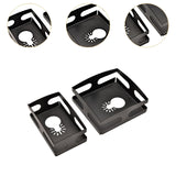 Maxbell 2Pcs Socket Cutter Efficient Carving Tool Professional Electrical Box Cutter Black