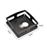 Maxbell 2Pcs Socket Cutter Efficient Carving Tool Professional Electrical Box Cutter Black