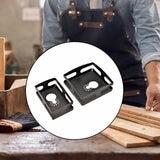 Maxbell 2Pcs Socket Cutter Efficient Carving Tool Professional Electrical Box Cutter Black