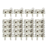 Maxbell 20 Pair AA Battery Springs Replacement Metal Contacts Plates for Children Toy
