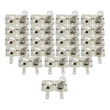 Maxbell 20 Pair AA Battery Springs Replacement Metal Contacts Plates for Children Toy