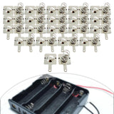 Maxbell 20 Pair AA Battery Springs Replacement Metal Contacts Plates for Children Toy